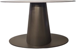 Metalen onderstel Pilaar Ovaal Groot SP391 / 1635 Anodic Brown