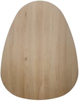 Eiken paneel, 1500x1200x28mm Druppel