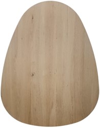 Eiken paneel, 1500x1200x28mm Druppel
