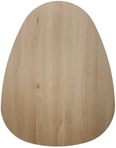 Eiken paneel, 1500x1200x28mm Druppel