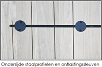 Eiken paneel, 1500x1200x28mm Druppel-2